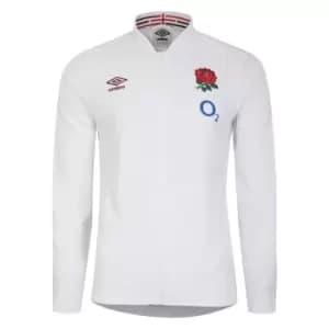 Umbro England Rugby Anthem Jacket 2023 2024 Adults - White