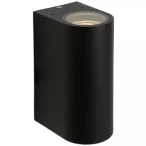 Lucide Lighting - Lucide boogy - Up Down Wall Spotlight Outdoor - 2xGU10 - IP44 - Black