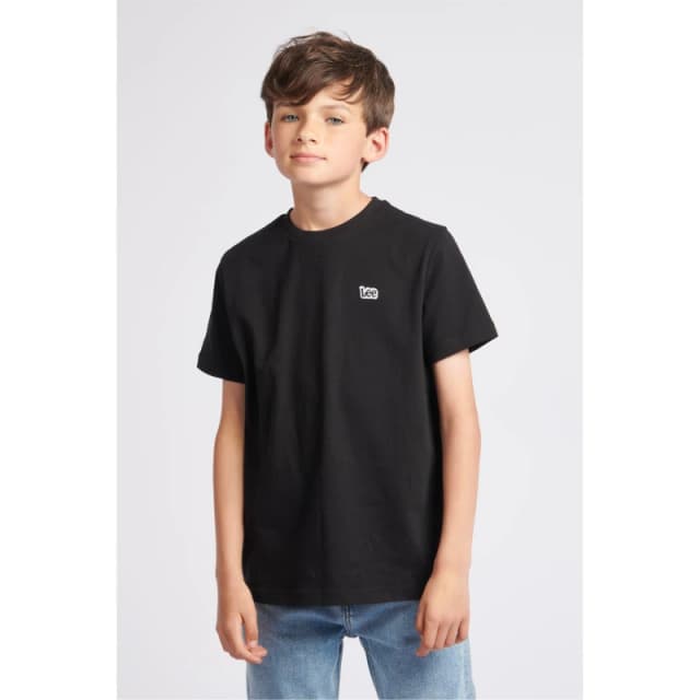 Lee Kids Classic Regular Fit T-Shirt Black male 9-10 (M)