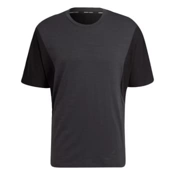 adidas Well Being Training Tee Mens - Carbon