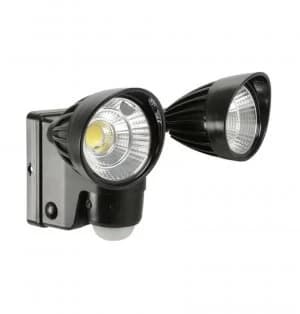Lyyt Battery Powered Motion Sensor Twin LED Floodlight