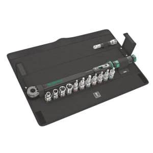 Wera Click-Torque C 3 Set 1 Adjustable Torque Wrench Set, 13 Piece