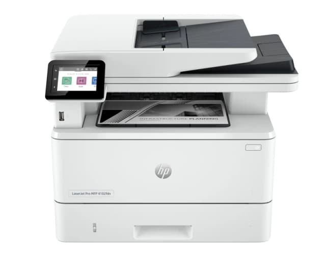 HP LaserJet Pro MFP 4102fdn A4 Mono Multifunction Laser Printer 2Z623F White
