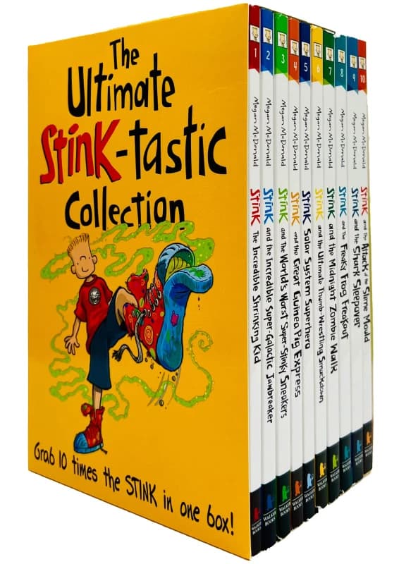 The Ultimate Stink-Tastic Collection 10-Book Box Set By Megan McDonald Includes Stink Series Favorites Megan McDonald Books