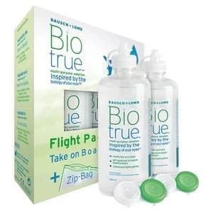 Biotrue Multi- Purpose Contact Lenses Flight Pack 2 x 60ml
