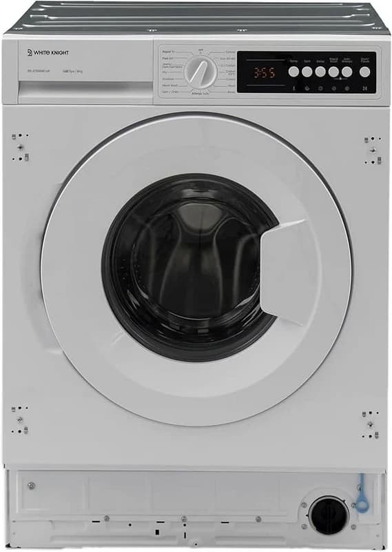 White Knight ATBIWM814W 8kg 1400RPM Integrated Washing Machine
