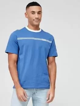 Levis Relaxed Fit Chest Logo T-Shirt - Navy, Size L, Men