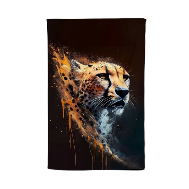 Warren Reed Designer Splashart Cat In A Witches Hat Kitchen Splashback