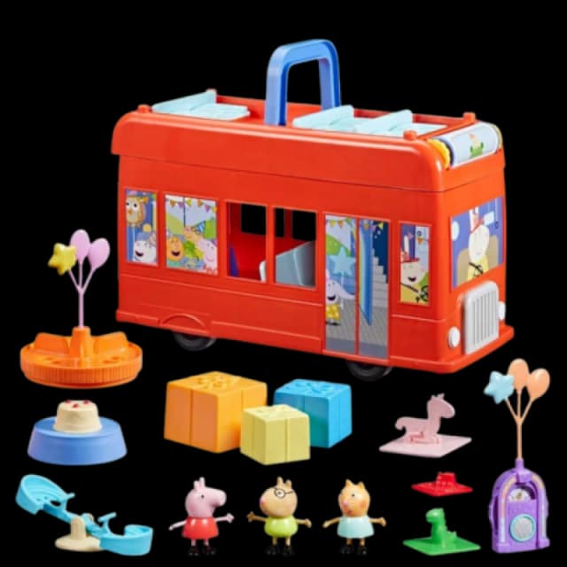 Peppa Pig Peppa Pig 2 in 1 Party Bus