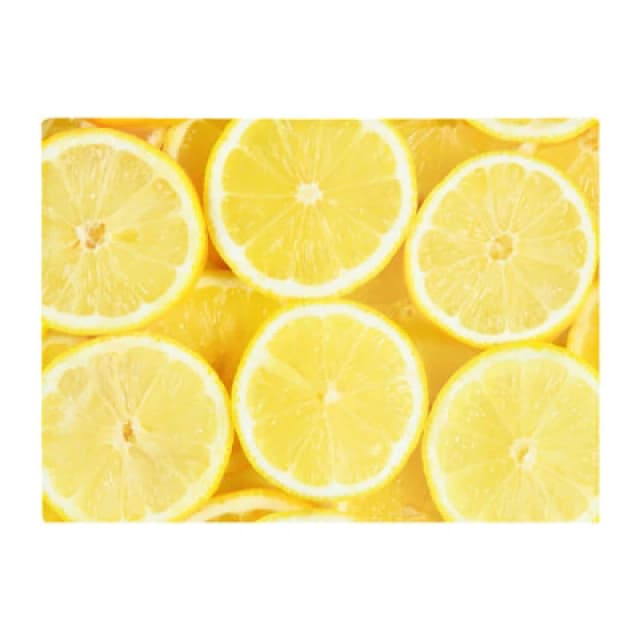 Warren Reed Designer Vibrant Lemons Glass Chopping Board