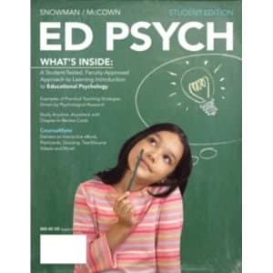 Educational Psychology by Rick R. McCown, Jack Snowman (Mixed media product, 2011)