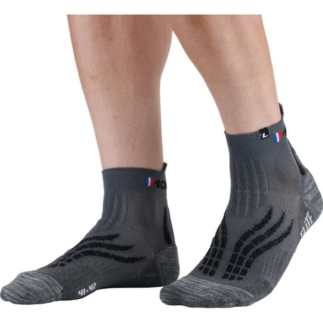 Football Socks Monnet Elite Gris Unisex 37/38