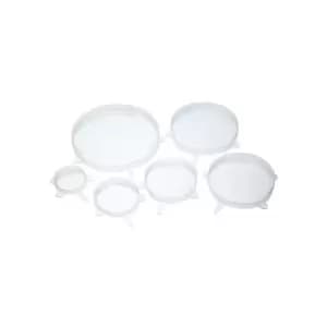 Kitchencraft - Set of Six Silicone Lids