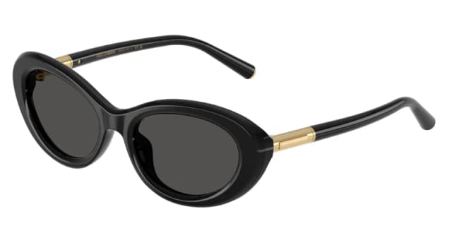 Dolce & Gabbana Marlene 0Dg4519 Oval Sunglasses - Black WUF6K Female