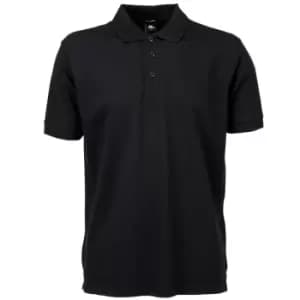 Tee Jays Mens Luxury Sport Polo Shirt (3XL) (Black)