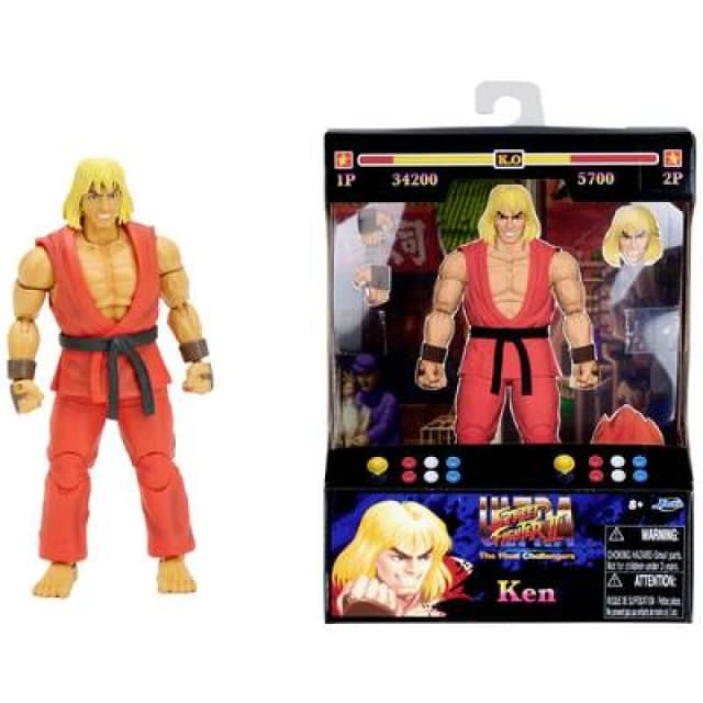 JADA TOYS Jada Toys Street Fighter II Ken 6 figure 253252029