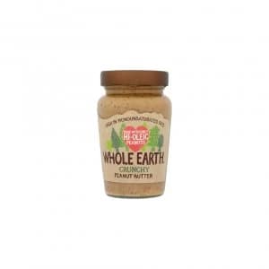 Whole Earth Peanut Butter - Crunchy Hi Oleic 340g