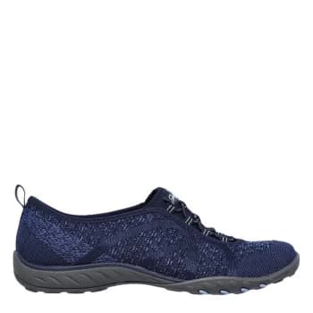 Skechers Breath-Easy Womens Casual Shoes - Blue
