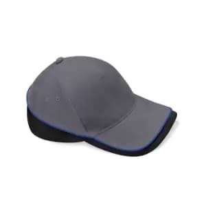 Beechfield Teamwear Competition Cap (One Size) (Graphite)
