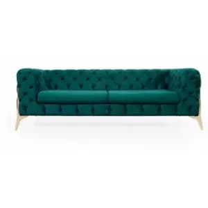 Jaguar Green V2 2 seater sofa set