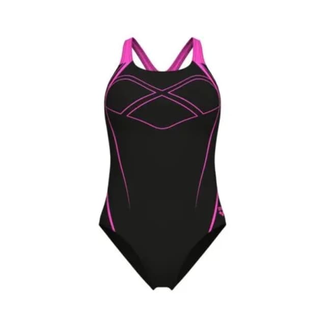 Arena Womens 1 Piece swimsuit Arena Graphic Pro Noir Female 40 009024-590