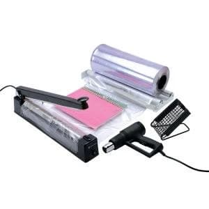 Shrink Wrap System with Hot Air Blower Unrolling Device PSFS400