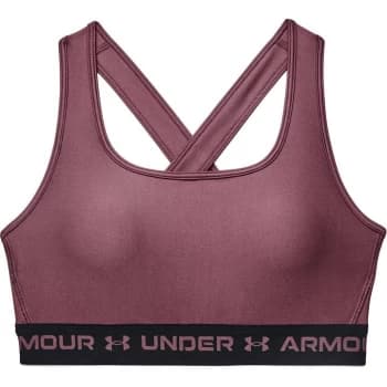 Under Armour Crossback Mid Sports Bra - Ash Plum