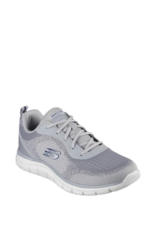 Skechers Mens Track Glendor Trainers UK Size 11 (EU 46) GREY SKE2412-GRY-11