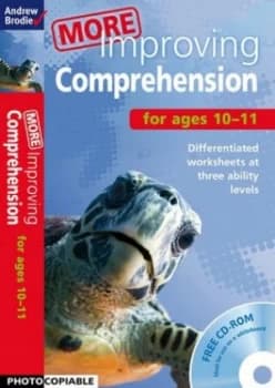 More Improving Comprehension. for Ages 10-11 by Andrew Brodie Paperback