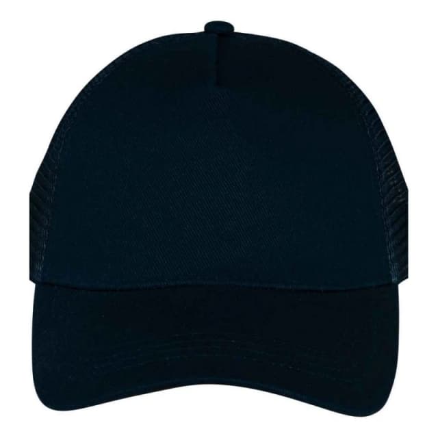 Native Spirit Womens 5 Panel Trucker Cap in Black Female One Size