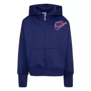 Nike Recycled Zip Hoodie Infant Girls - Blue