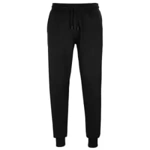 SOLS Unisex Adult Jumbo Organic Jogging Bottoms (3XL) (Black)