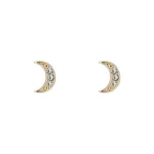 Ted Baker Melodyi Pave Nano Moon Stud Earrings