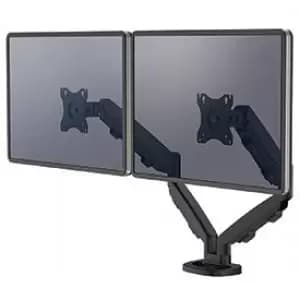 Fellowes Eppa Dual Monitor Arm - Black