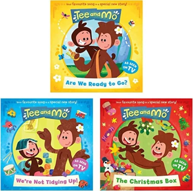 Tee and Mo Collection 3 Book Set for Children Picture Books Ages 2 5 Charming Read Aloud Stories HarperCollins Children's Books ltd Books