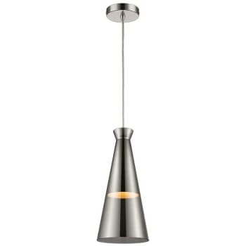 Spring Lighting - 1 Light Ceiling Pendant Smoked grey, E27