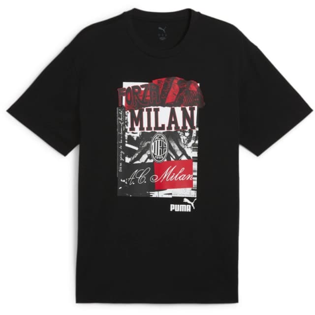 Puma AC Milan Ftblnrgy T-Shirt Adults - Black S