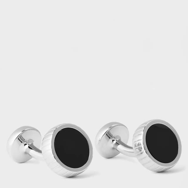 Boss Mens B Elegant3 Cuff Jewellery Set Black male One Size