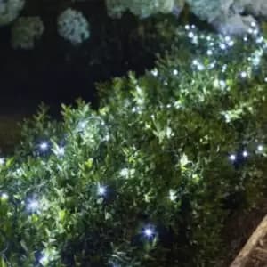 Smart Solar 200 LED Solar-Powered String Lights - White