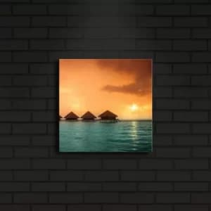 2828?ACT-3 Multicolor Decorative LED Lighted Canvas Painting