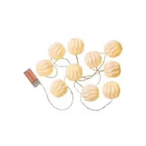 Village At Home Origami String Lights White