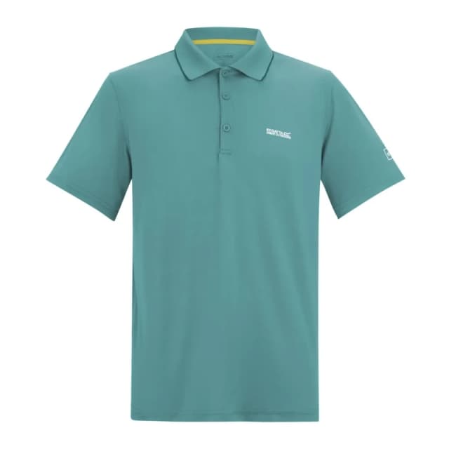 Regatta Mens Maverik V Quick Drying Polo in Mint Size: Medium Mint Male M