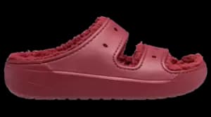 Crocs Classic Cozzzy Sandals Unisex Garnet W5/M4