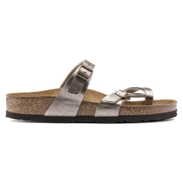 Birkenstock Womens sandals Birkenstock Mayari Birko-Flor Gris Female 38 Etroit