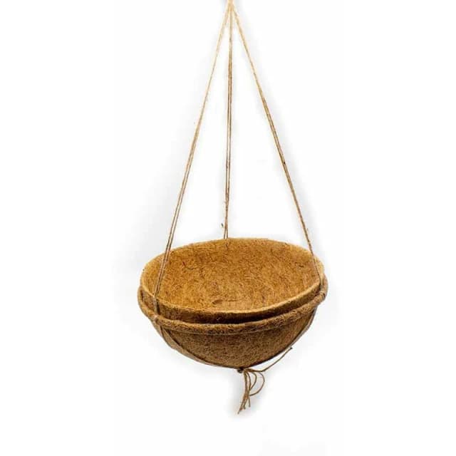 Hanging Baskets - Fibre/Latex/Jute - L25 x W25cm CoirProductsCPUK25HB