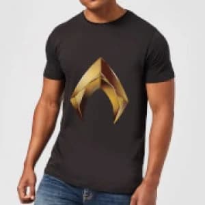 Aquaman Symbol Mens T-Shirt - Black