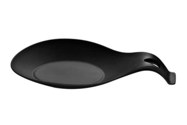 Premier Housewares Zing Silicone Spoon Rest Black