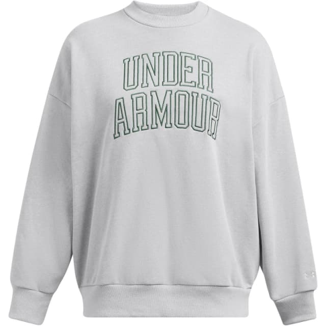 Under Armour Womens Icon Crew Sweatshirt Grey female 8 (XS)