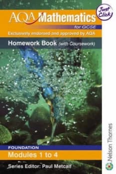 Aqa Mathematics for Gcse Foundation. Homework Book by Paul Metcalf Paperback