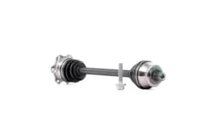 RIDEX Drive shaft VW,AUDI,SKODA 13D0023 3B0407271N,3B0407271NX,8D0407271AJ CV axle,Half shaft,Driveshaft,Axle shaft,CV shaft,Drive axle 8D0407271BB
